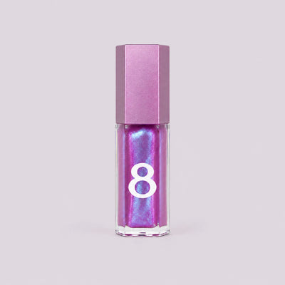 Crystal Glow Lip Gloss "Galaxy Grape"
